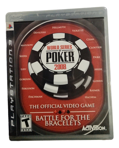 World Series Poker 2008 Ps3 Fisico