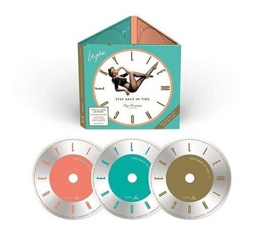 Kylie Minogue Step Back In Time Expanded 3 Cd Nuevo 201&-.