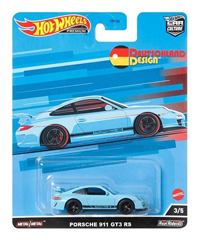 Hot Wheels Premium Car Culture Porsche 911 Gt3 Rs