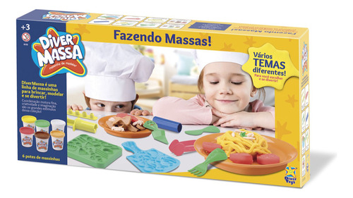 Diver Massa Juego De Masa Fabrica De Pastas Divertoys Ik Color Multicolor