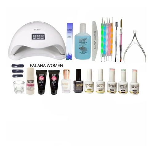  Kit Esmaltado Permanente + Polygel De 3oml