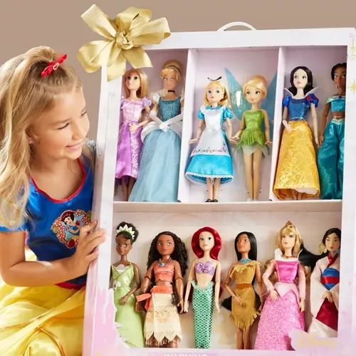 Kit Bonecas Princesas da Disney