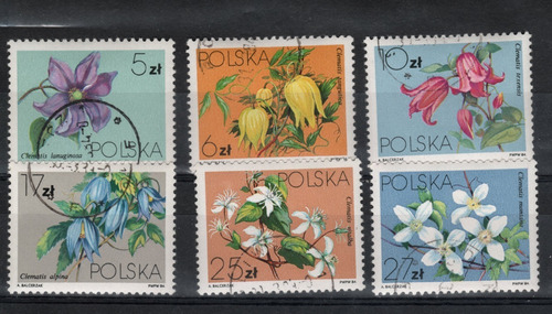 Polonia   1970 Serie Flores 