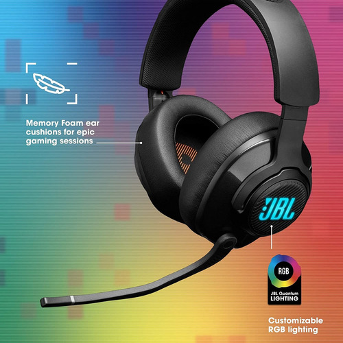 Jbl Quantum 400 - Auriculares Con Cable De Juegos Para Con U