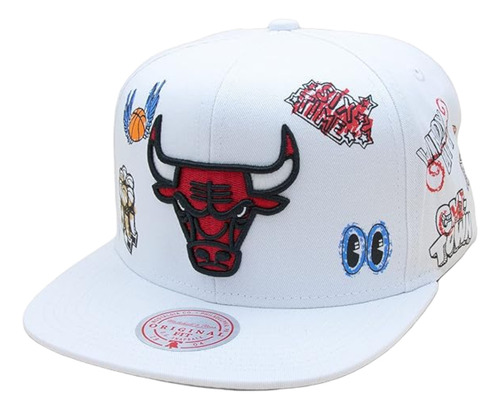 Gorra Mitchell & Ness Chicago Bulls Parches 