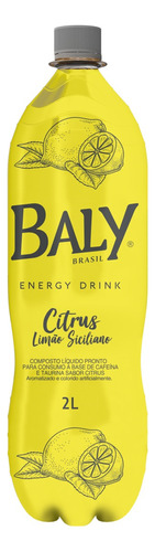 Energético Citrus Baly Garrafa 2l