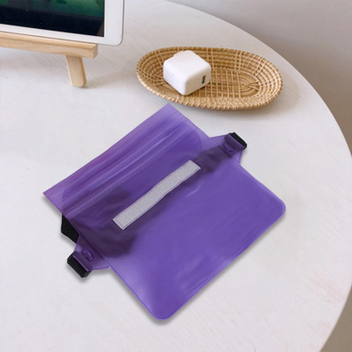 Bolsa Seca Impermeable Portátil Violeta 22cmx22cm Violeta