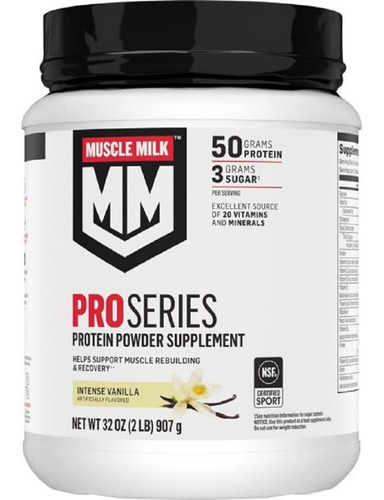 Muscle Milk Powder Pro Series, 1.76oz De Protena, Vainilla I