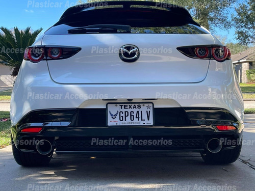 Faldon Trasero Difusor Mazda 3 Hatchback 2019 2020 2021 2022