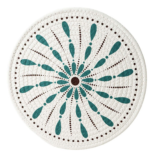Mantel Individual Tejido Redondo, Mantel Individual