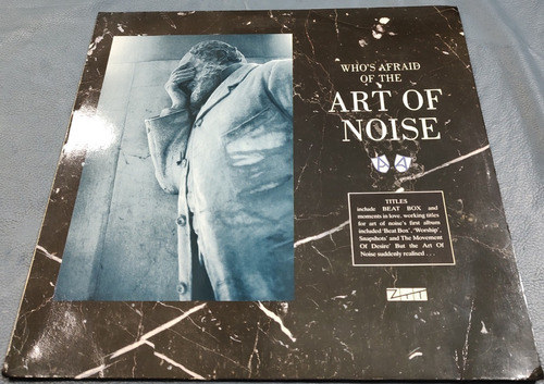The Art Of Noise - Who's Afraid Of? Lp Europeo 1ra Edicion