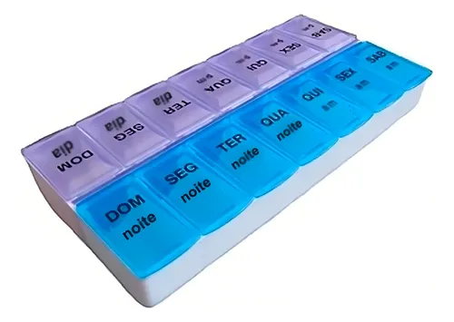 Pastillero organizador Morning Night Medicine