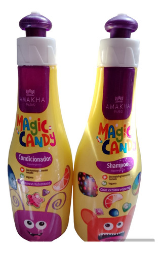 Shampoo Y Acondicionador Infantil Línea Magic Candy