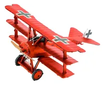 Comprar Rompecabezas Avion Fokker Baron Rojo Metal 3d Puzzle Guerra