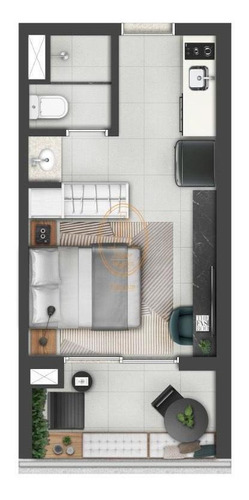 Apartamento Com 1 Dormitório(s) Localizado(a) No Bairro Vila Mariana Em São Paulo / São Paulo - 6886:912450