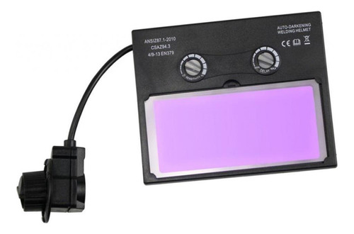 Oscurecimiento Automático Solar Gafas De Soldadura Lente