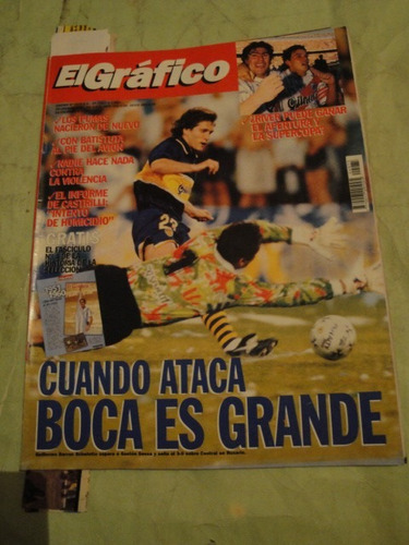 El Grafico 4075 Boca River Vega Velez Racing Gatica Lanus