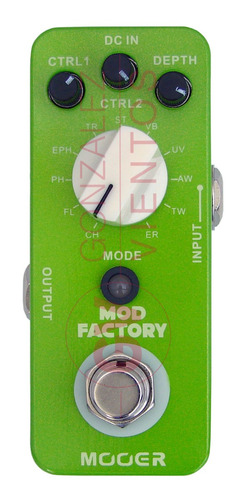 Pedal Mooer Mod Factory Para Guitarra Electrica