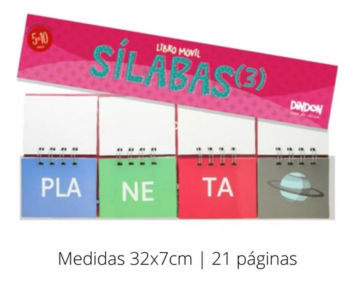Libros Móviles Didácticos Montessori Para Leer Y Escribir