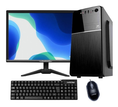 Pc Computador Completo I3 + Ssd + 4gb + Monitor / Teclado...