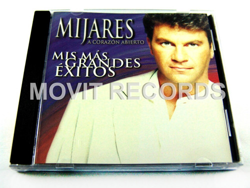 Mijares A Corazon Abierto Grandes Exitos Cd Como Nuevo 1998