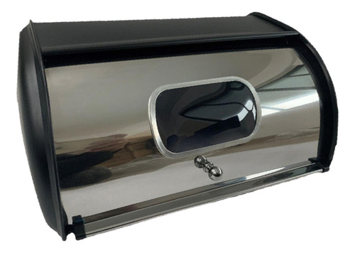 Caja De Pan Con Tapa Enrollable, Rústica, Multiusos Para