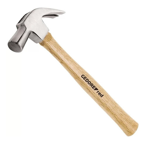 Martelo Unha 21mm Com Cabo Em Madeira - R92400012 Gedore Red