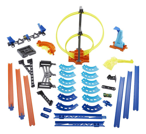 Hot Wheels Track Builder Conjunto De Pistas De Lanzamiento V