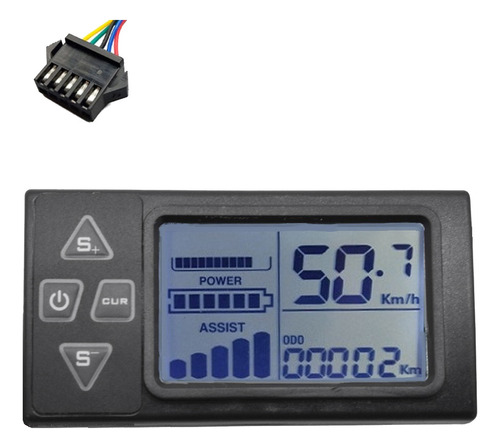 Tablero De Instrumentos Con Pantalla Lcd S861 De 24 V-60 V P