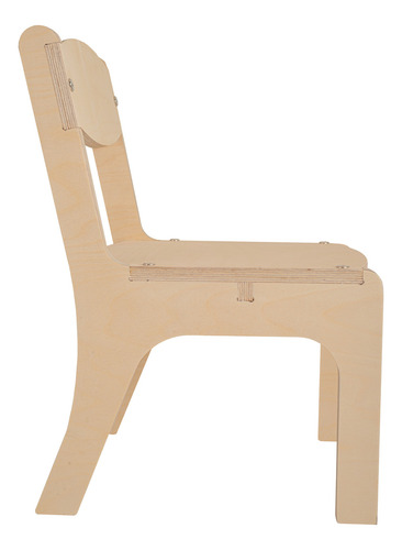Set Infantil Mesa Rectangular Y Silla De Abedul - Duduk