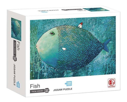 Puzzle 1000 Piezas Fish Ft434 Casa Valente