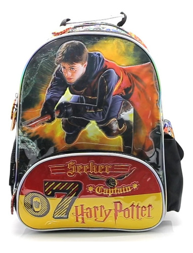 Mochila Harry Potter Gryffindor 7 Escolar Espalda 16´´