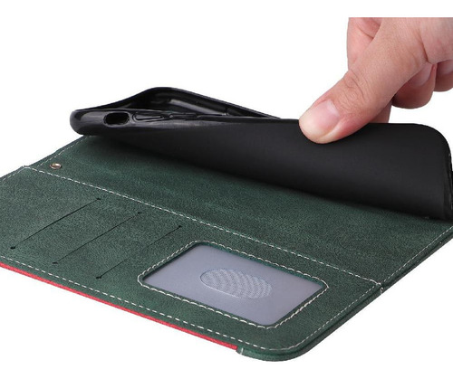 Funda Abatible For Oppo A17 Color Patchwork Único Con Y