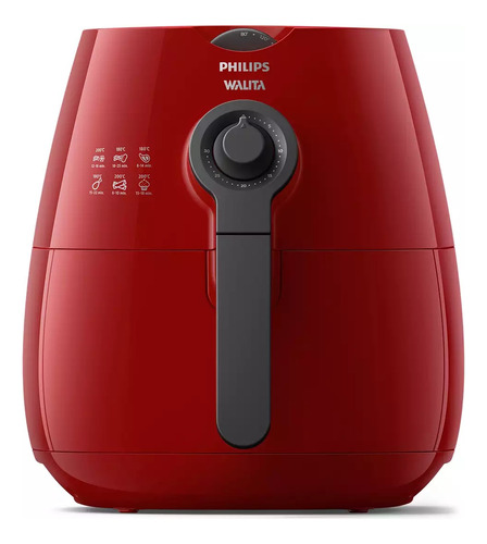 Fritadeira Airfryer Viva Philips Walita Vermelha Ri9217-220v