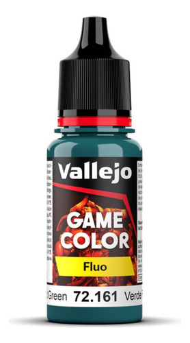 Vallejo Game Color Verde Frio Fluorescente 72161 Modelismo