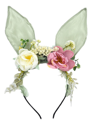 Diadema Con Orejas De Conejo, Tocado Para Fiesta,