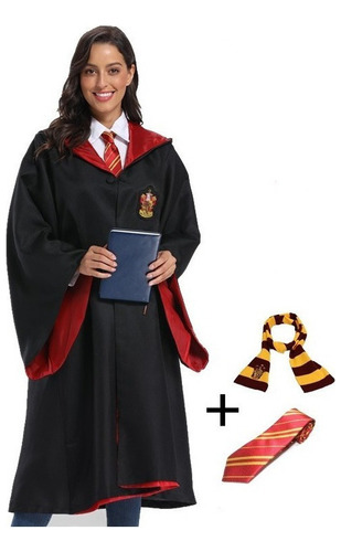Harry Potter Para Disfraz Mago Capa Mago Túnica Cosplay