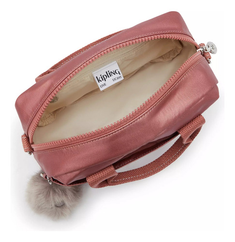 Bolsa Kipling Crossbody Anadi Maple Metallic