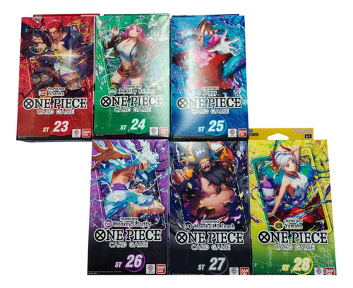 One Piece St 23, 24, 25, 26,27, 28 Set St Inglés
