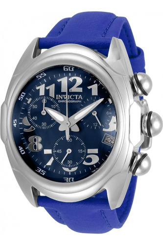 Invicta Lupah 31405 46 Mm Azul Lançamento Original 