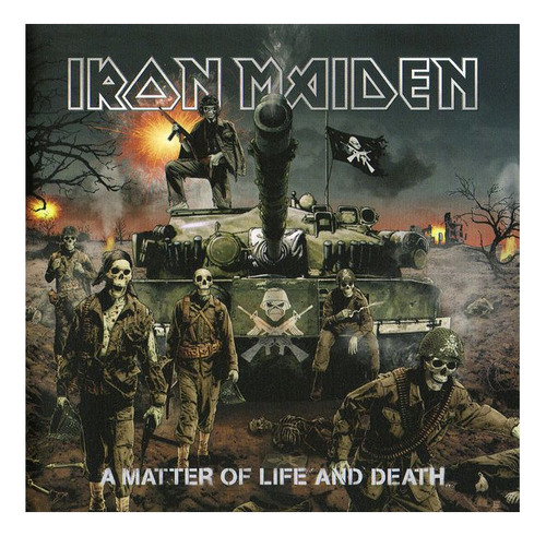 Iron Maiden A Matter Of Life And Death Vinilo Nuevo