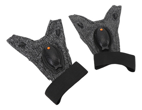 Guantes De Pesca Con Luz Led Recargables, 1 Par Para Pesca