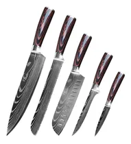Comprar Juego De Cuchillos Para Cocina, Juego De 5 Cuchillos De Coci
