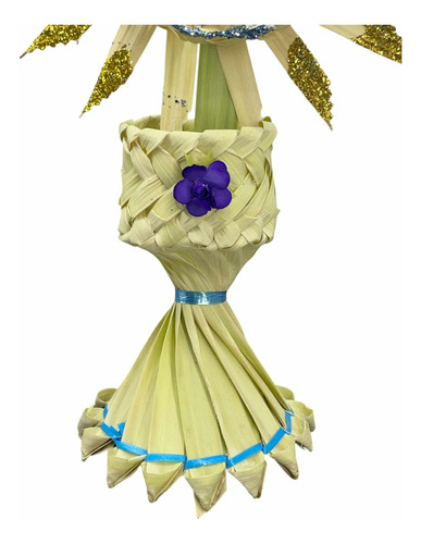 Cáliz Celestial Palma 38 Cm Amuleto Protector Para Casa