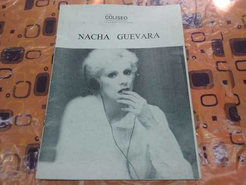 Nacha Guevara En Aquí Estoy Programa Teatro Coliseo