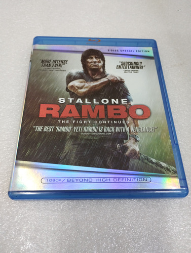 Blu Ray Rambo Fight Continue Original 2 Discos 