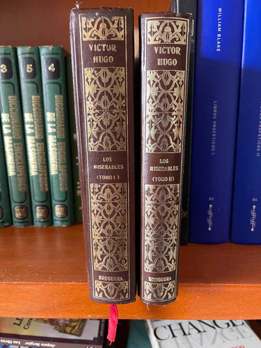 Los Miserables Victor Hugo Pasta Dura (2 Tomos) 1977 (Usado)