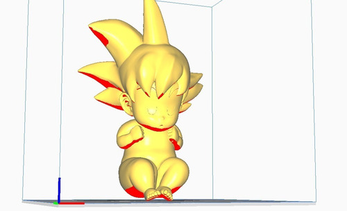 Dragon Ball Baby Broli Goku Diorama Archivo Stl Impresion3d 