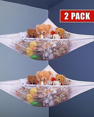 2ps Niños Juguete Hamaca Organizador Esquina Peluche Animale