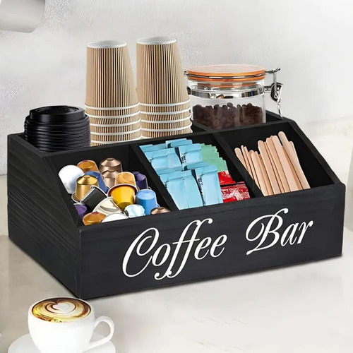 Organizador De Mostrador For Estación De Café, Encimera, C